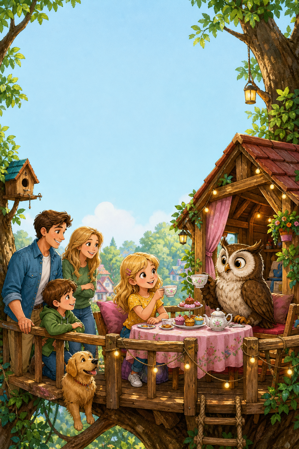 Personalized book cover for Harper