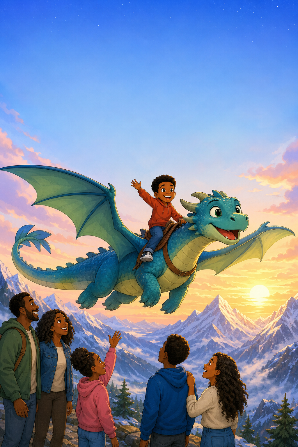 Personalized book cover for Lucas